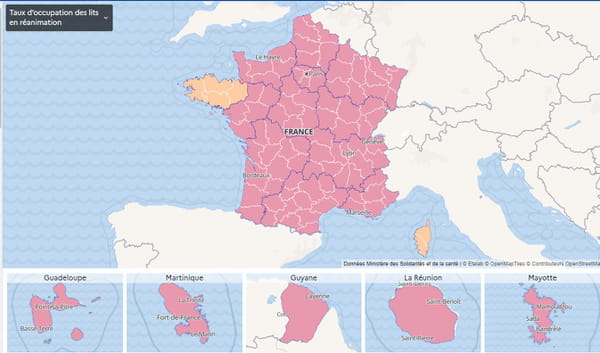 carte-covid-france-lit-reanimation-taux
