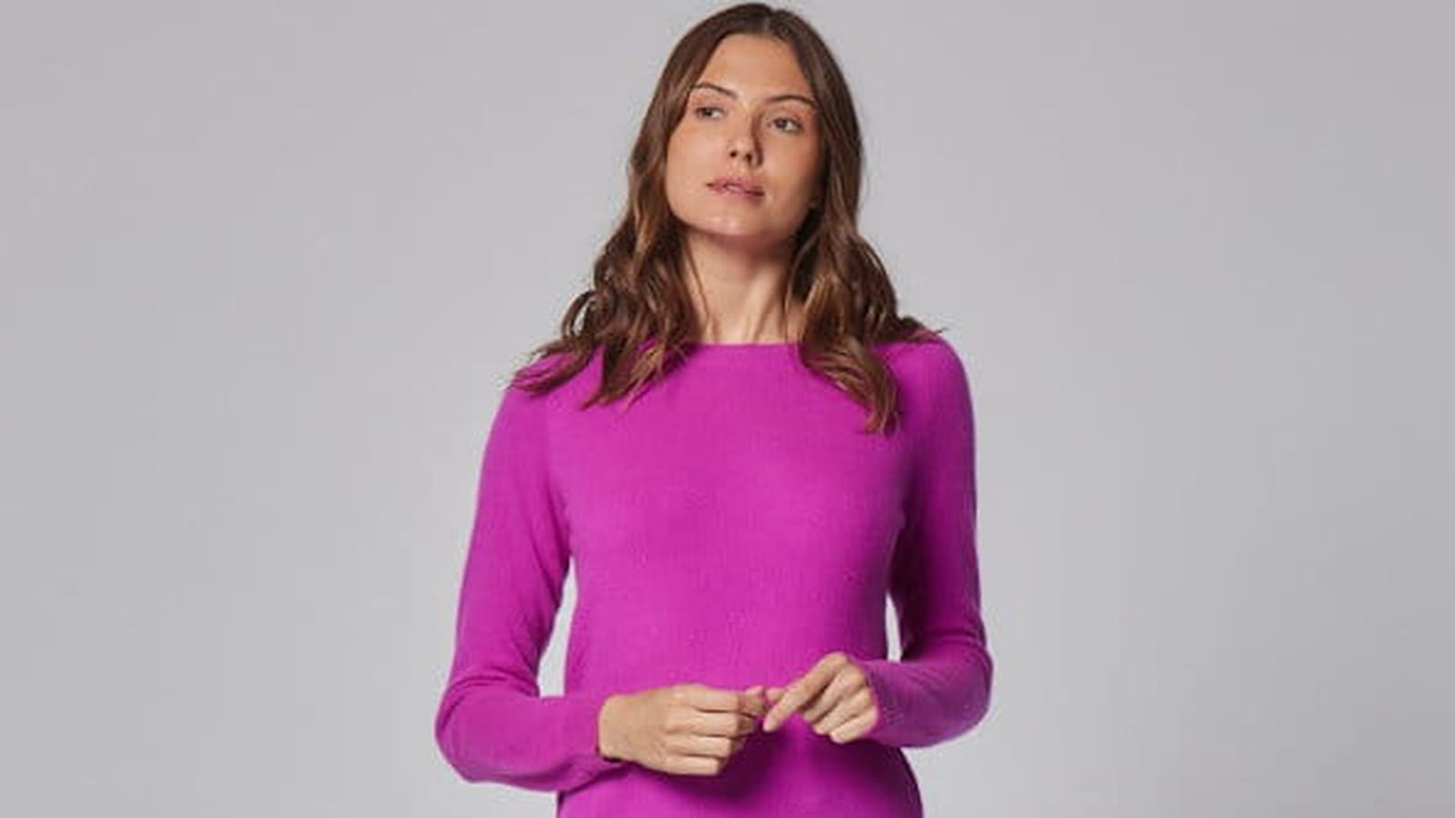 Pull en cachemire Majestic Filatures
