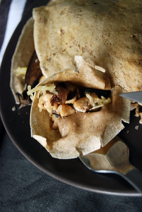 Crêpes façon forestières