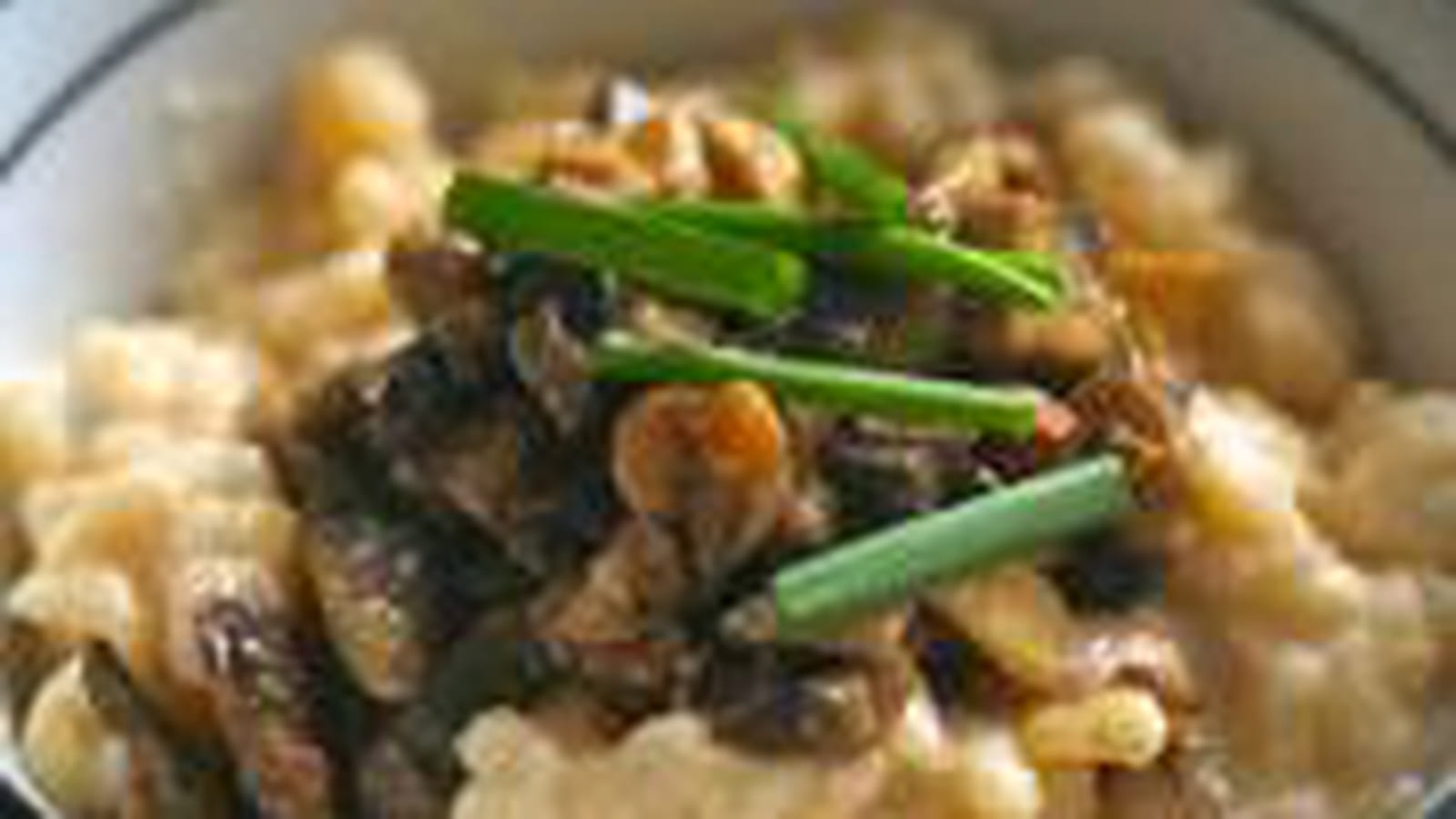 Risotto au Camembert de Normandie et champignons de Paris