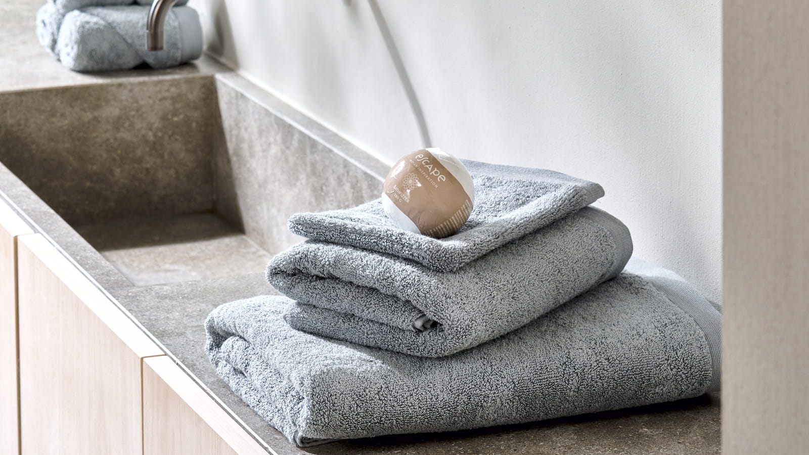 Du linge de bain élégant