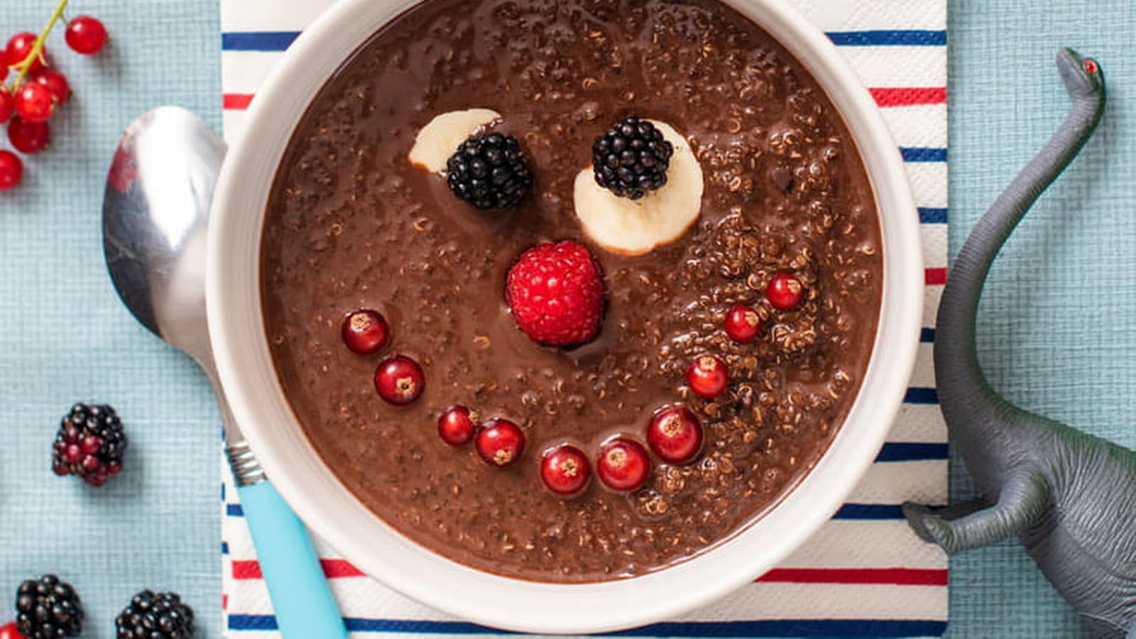 Bol de quinoa au chocolat