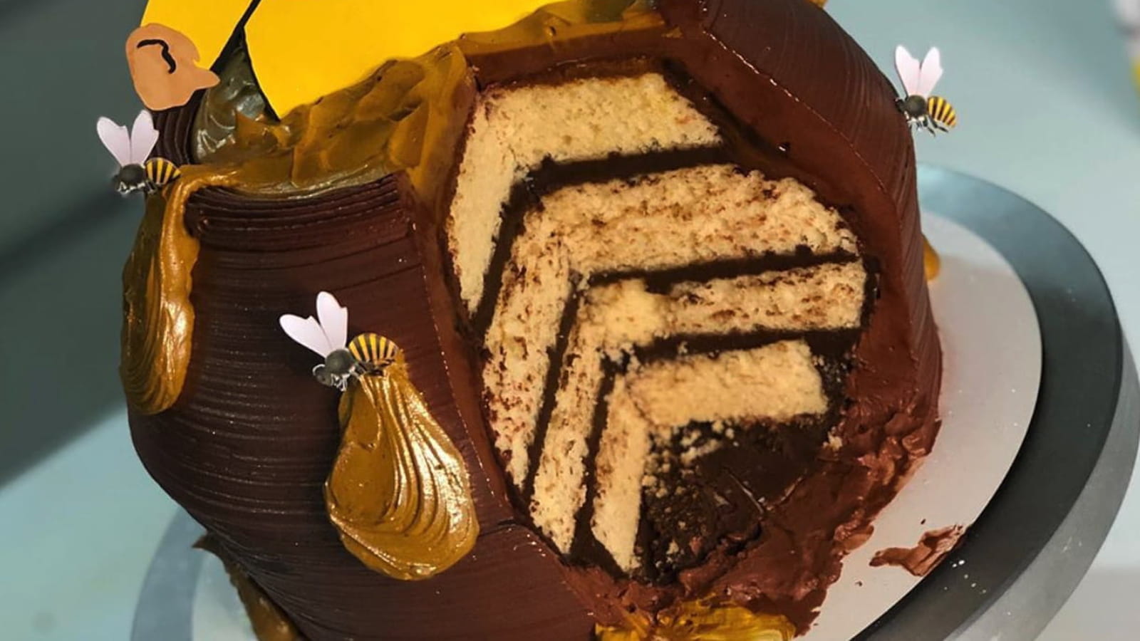 Gâteau Winnie l'Ourson