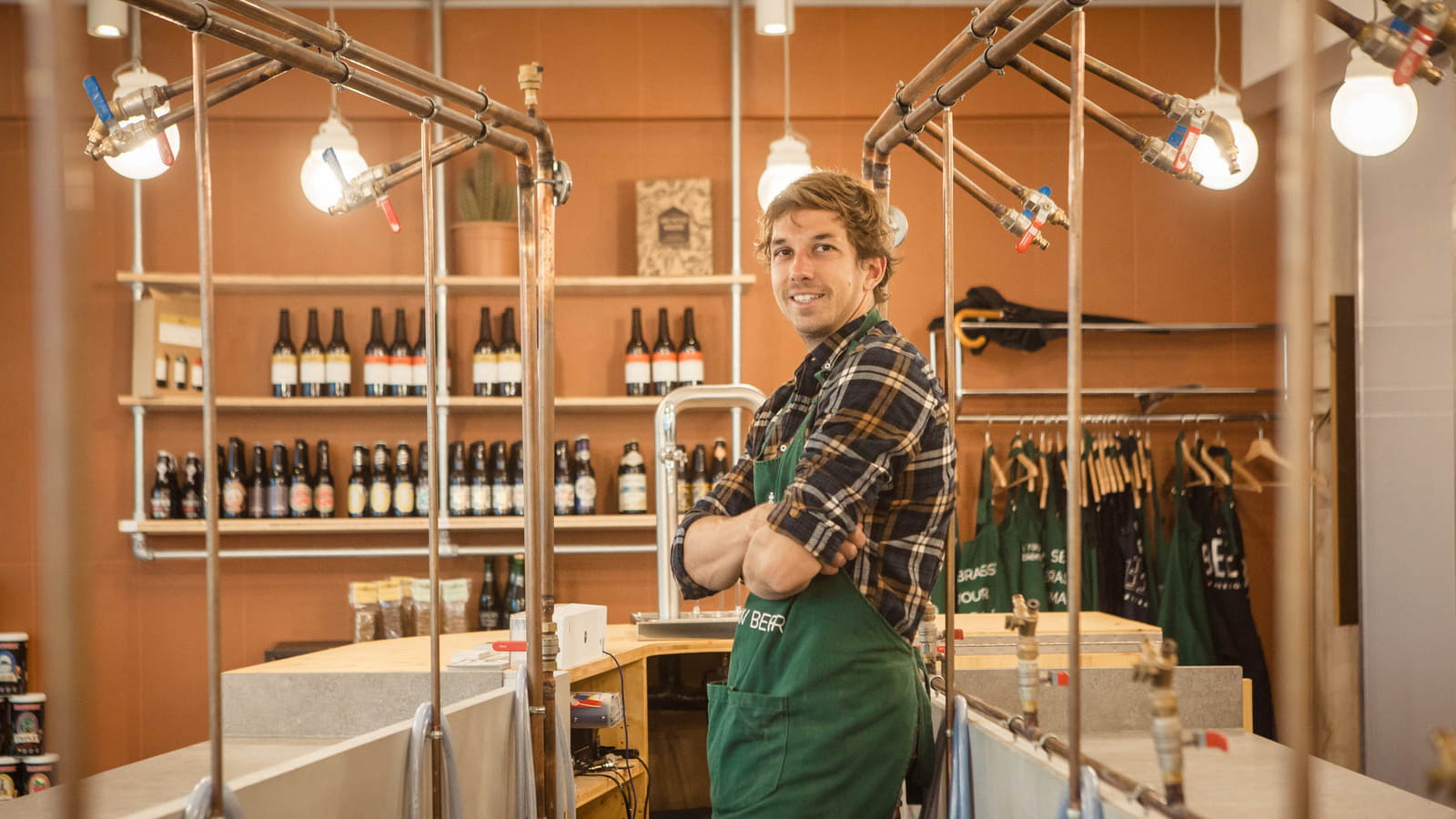 Martin Pellet, cofondateur de la Beer Fabrique