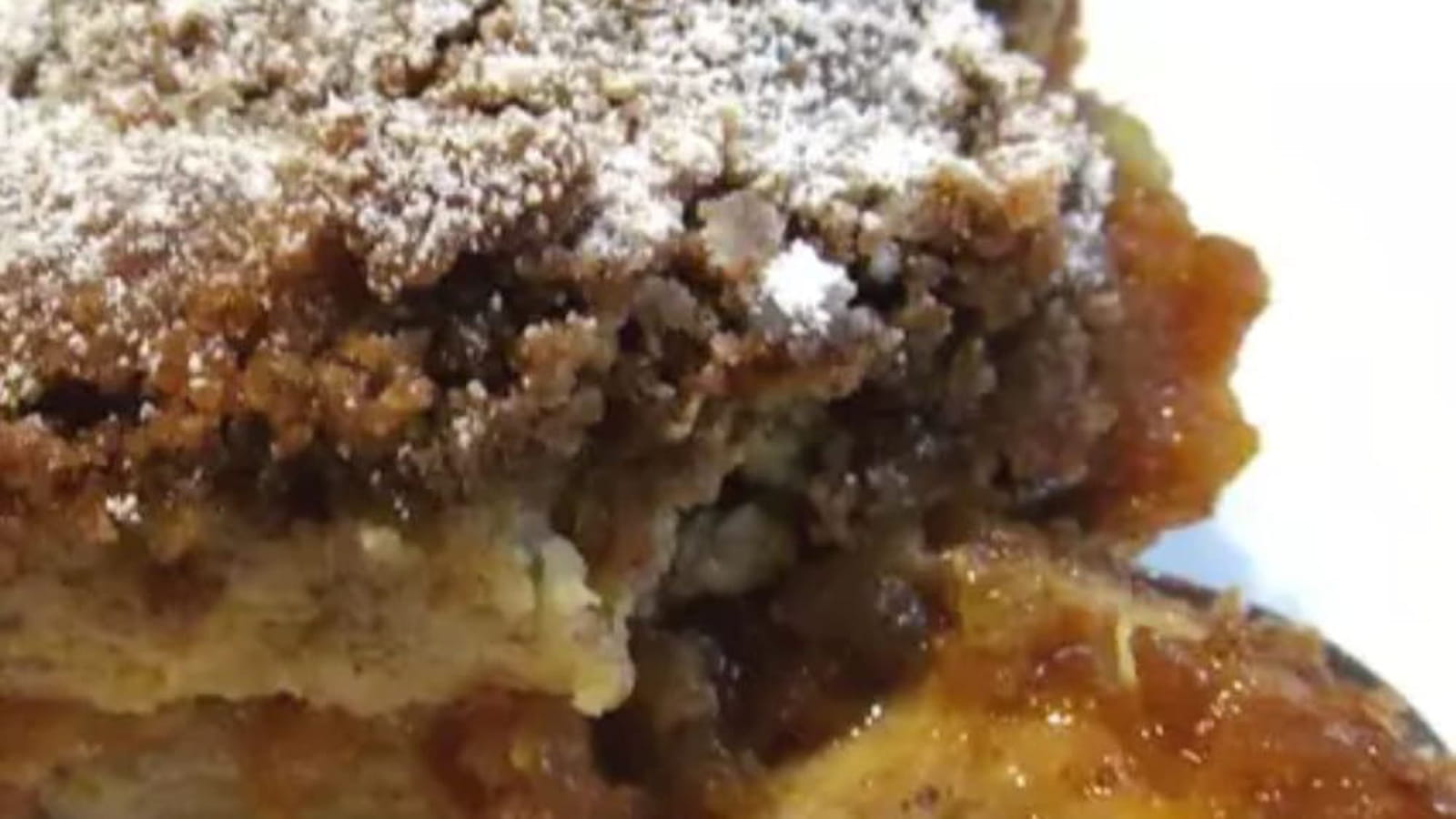 Pudding aux pommes, sirop d'érable et épices