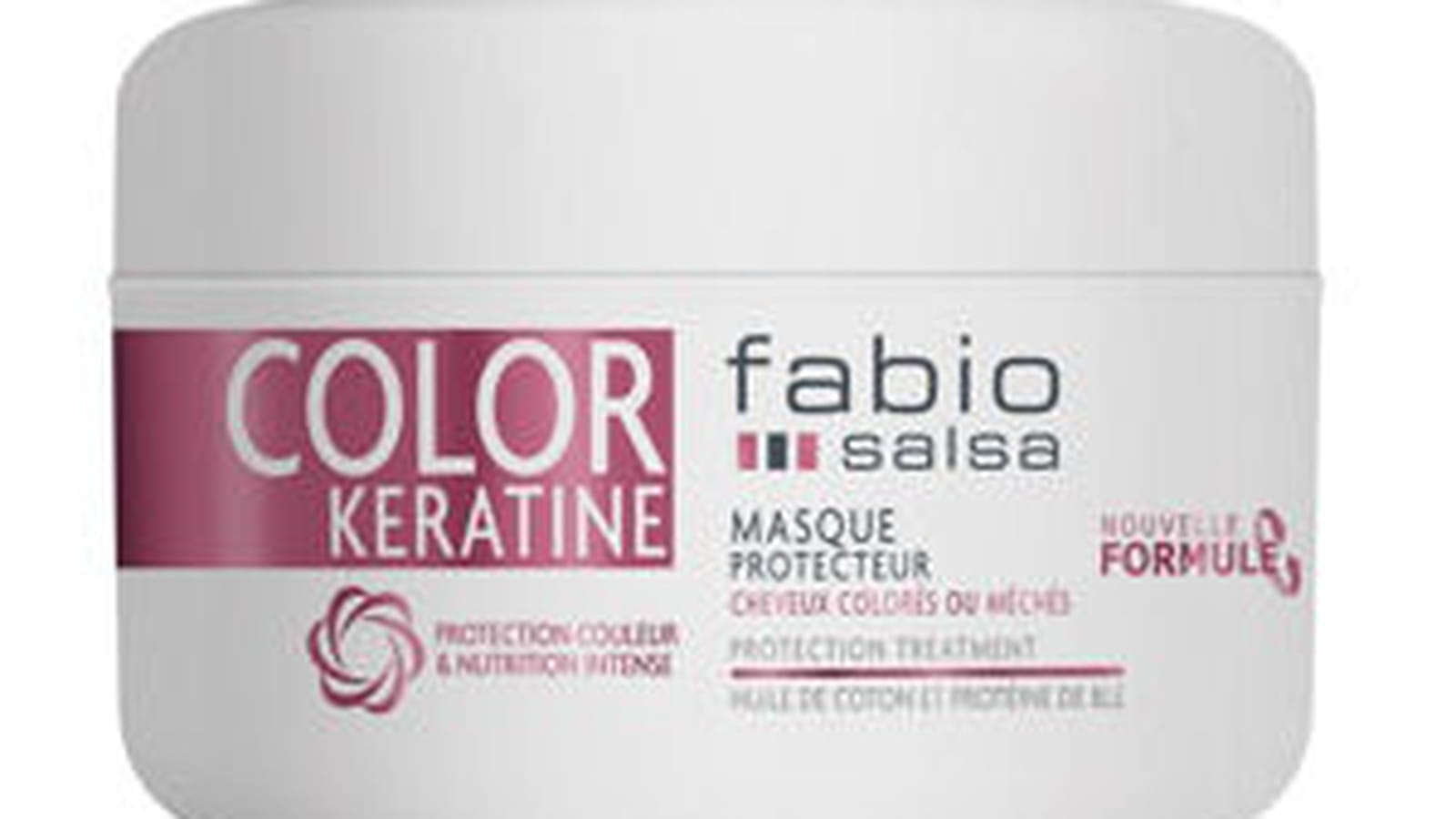 Masque protecteur cheveux colorés ou méchés de Fabio Salsa