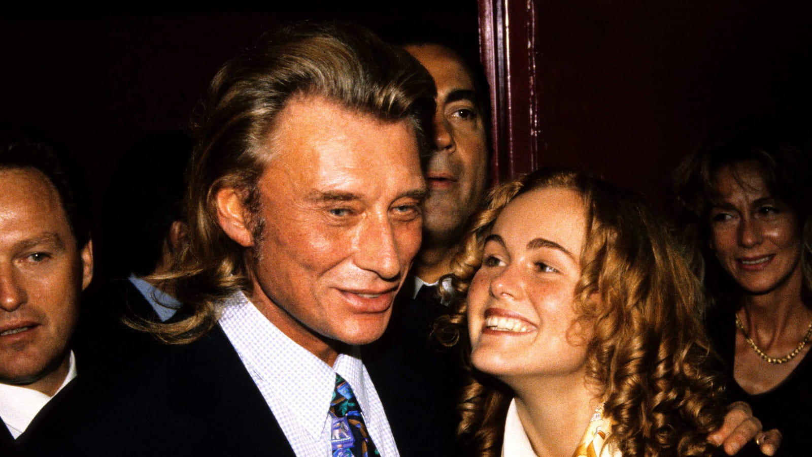 Johnny et Laeticia Hallyday en 1996