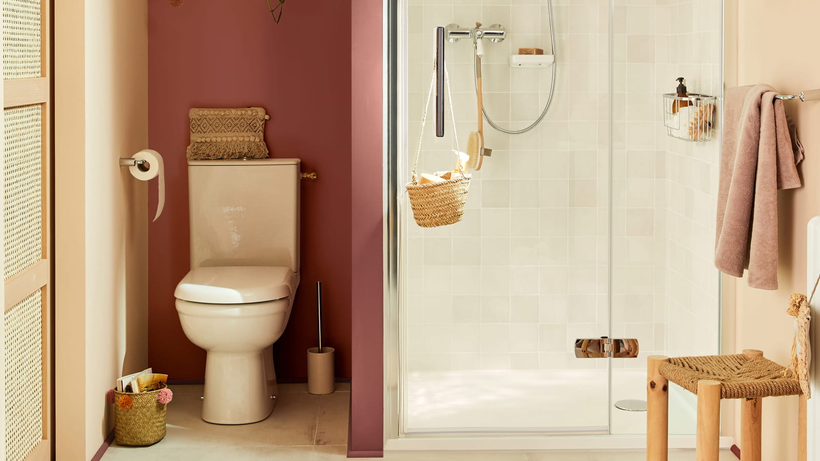 Peinture côté WC 
