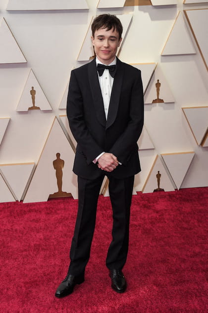 Elliot Page en smoking Gucci