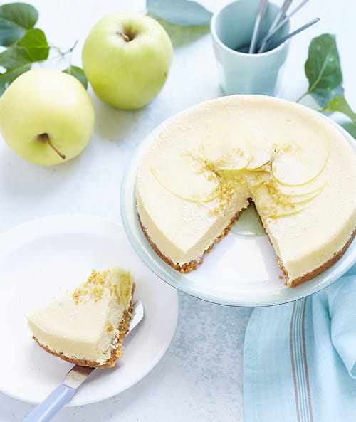 Cheesecake aux pommes
