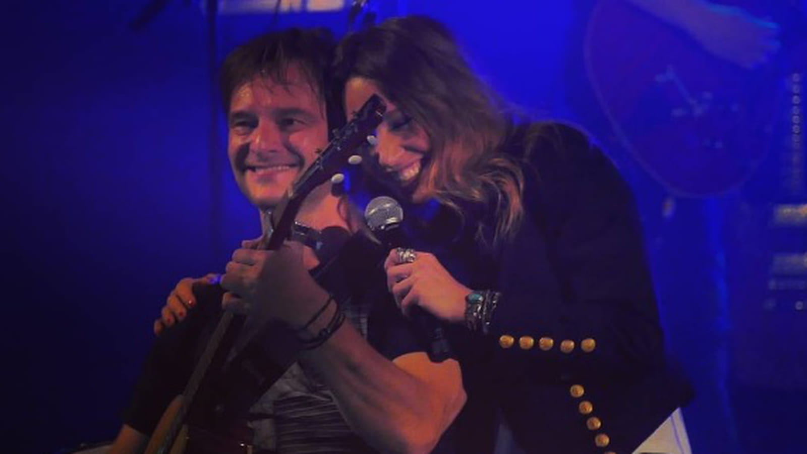 Laura Smet et David Hallyday