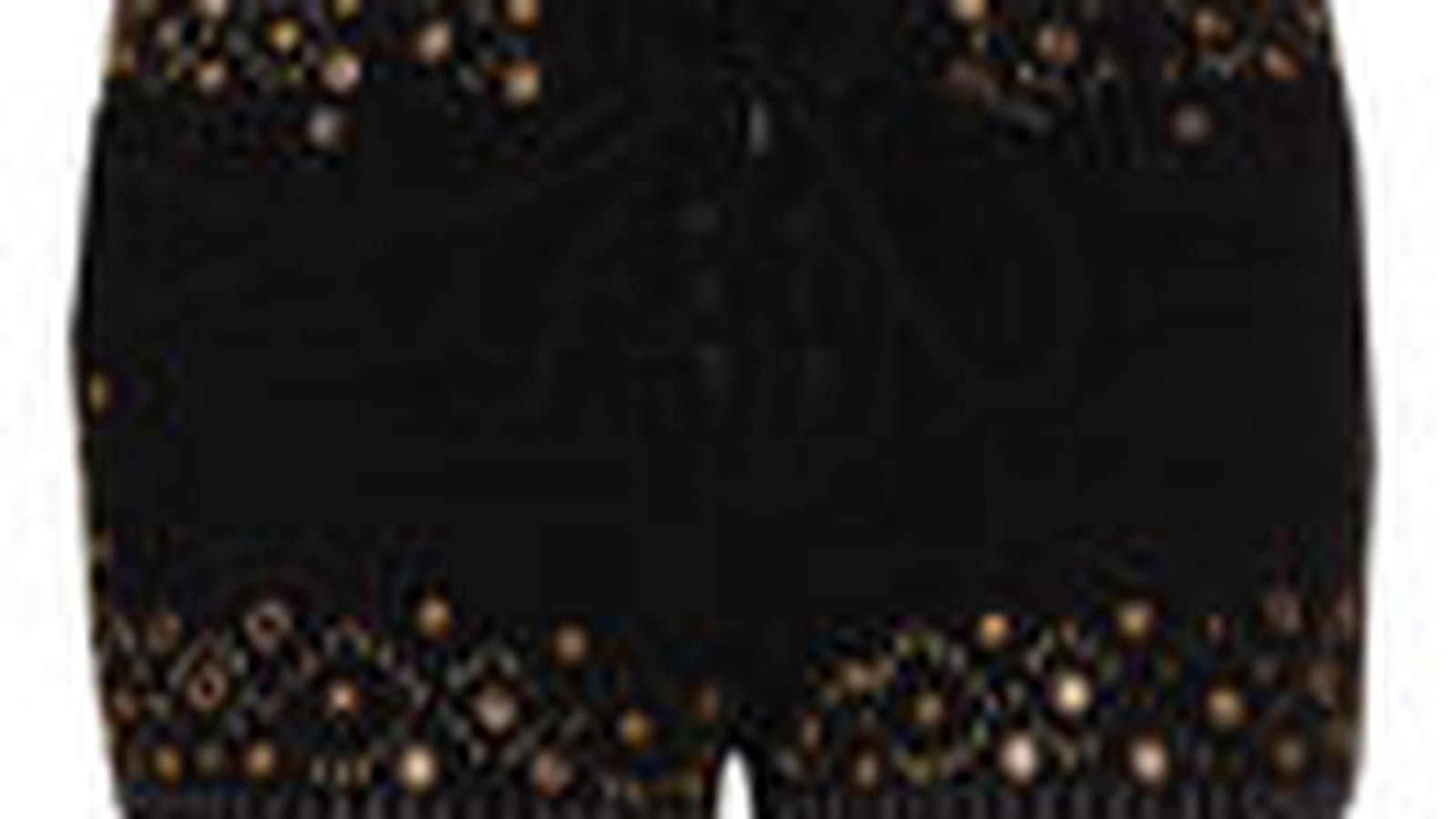 Mini short noir Kate Moss et Topshop
