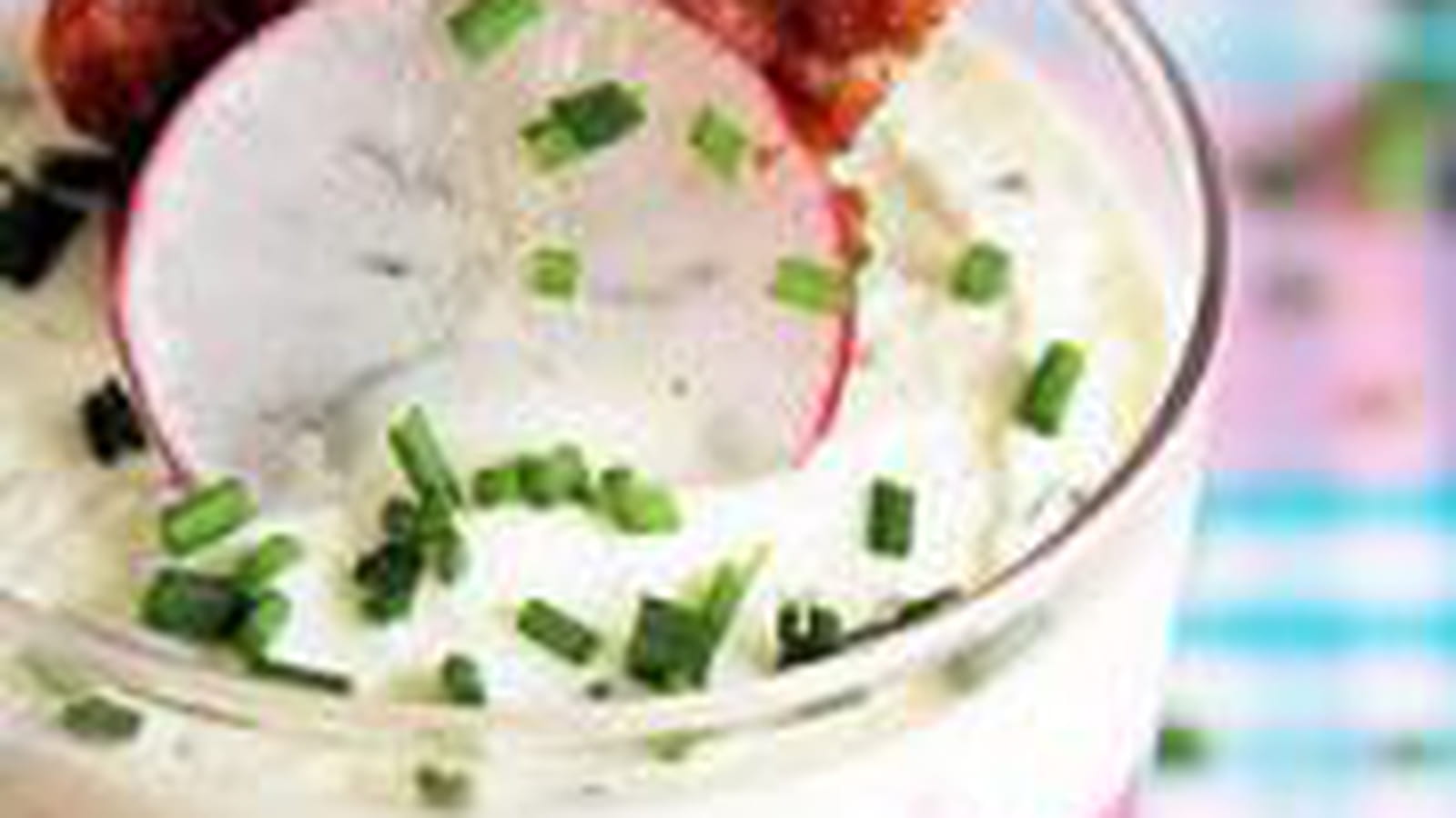 Mousse de betterave, radis