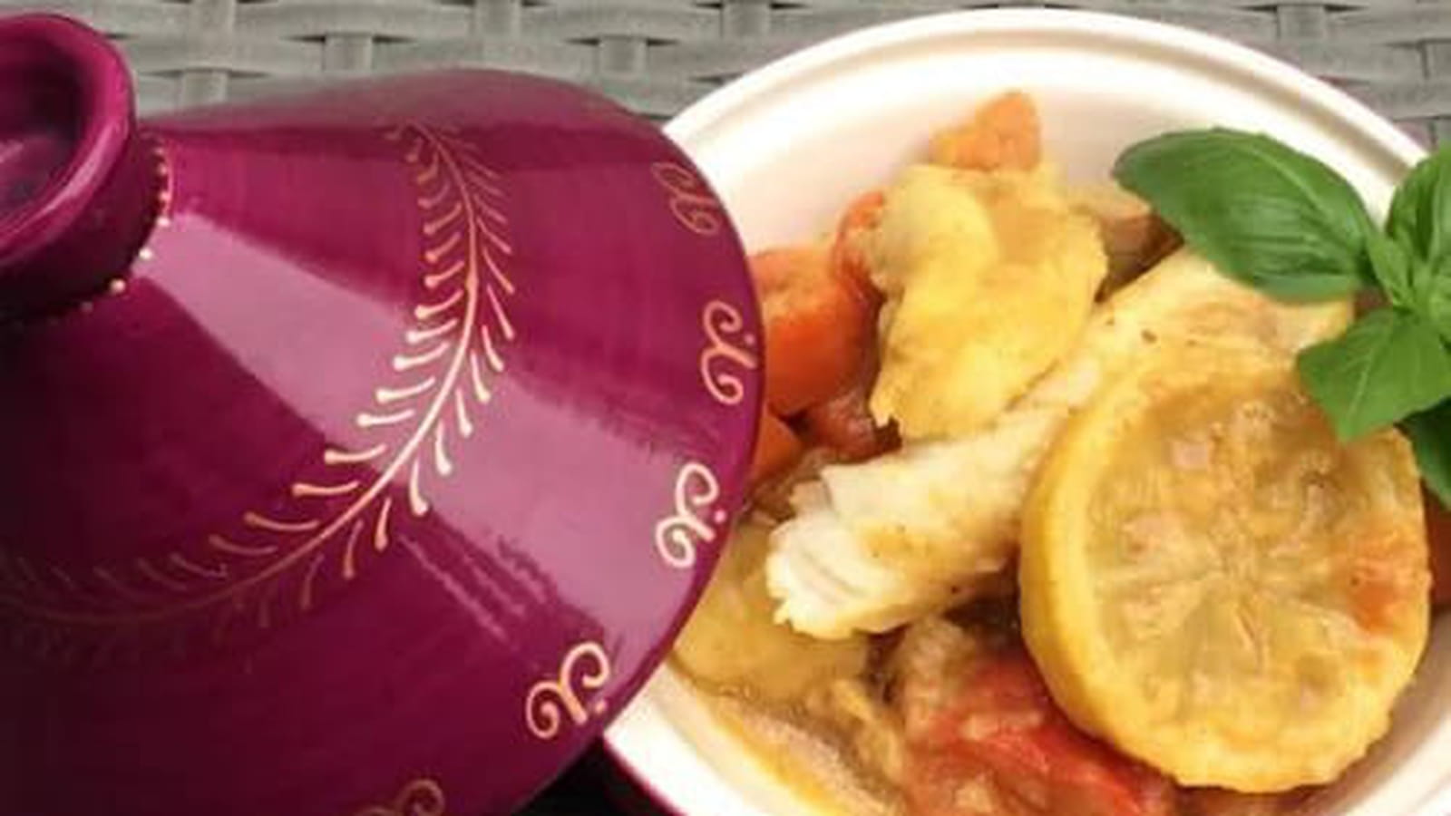 Tajine de daurade aux légumes