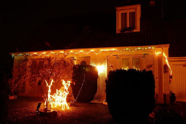 Le tra&icirc;neau du P&egrave;re No&euml;l