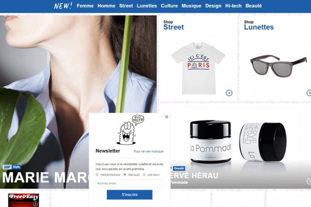 Le e-shop de Colette
