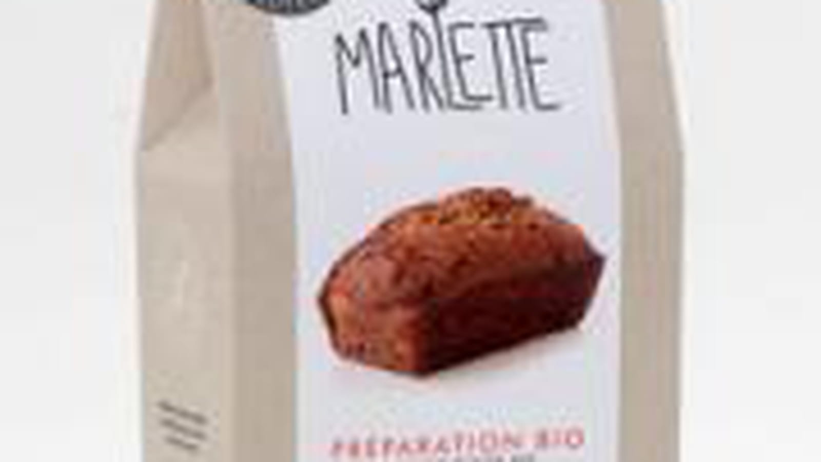 Préparation pour cake bio sans gluten de Marlette