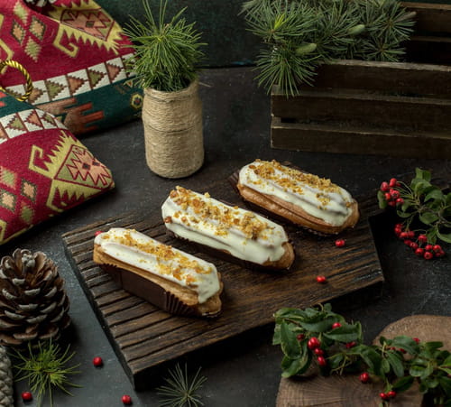 Eclair au thé matcha
