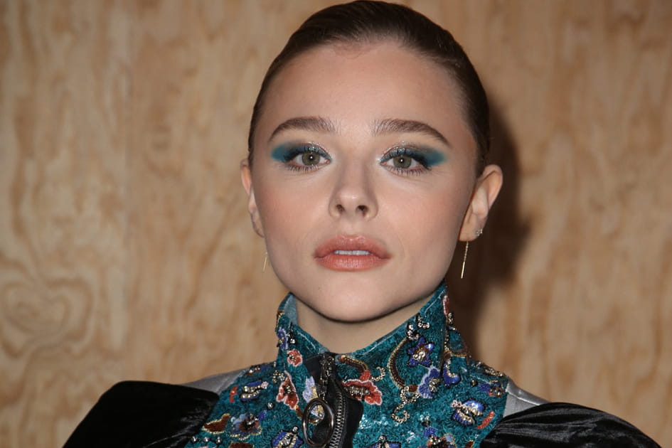 Top&nbsp;: Chlo&euml; Moretz et son fard &agrave; paupi&egrave;res bleu