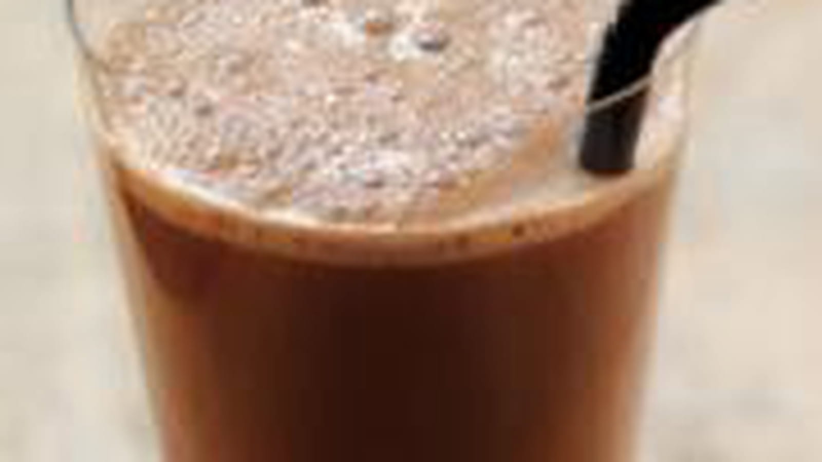 Lait frappé au nutella