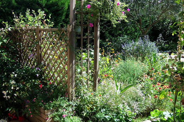 Des jardinières très fleuries