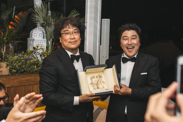 Le laur&eacute;at de la Palme d'or, le sud-cor&eacute;en Bong Joon-ho