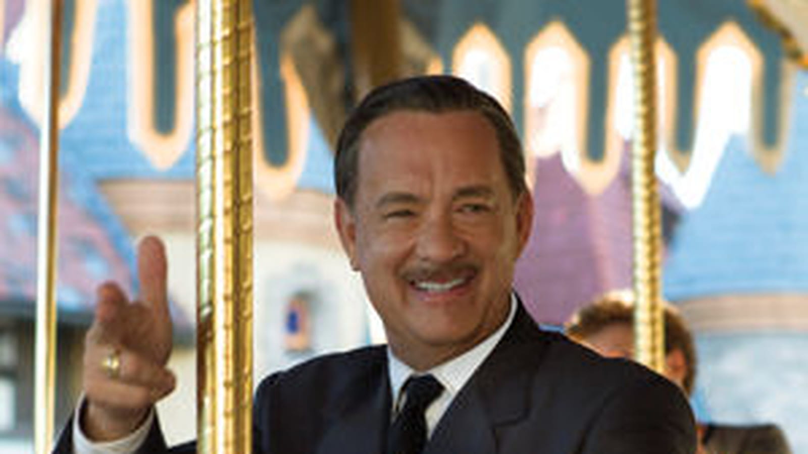 Tom Hanks, avec moustache