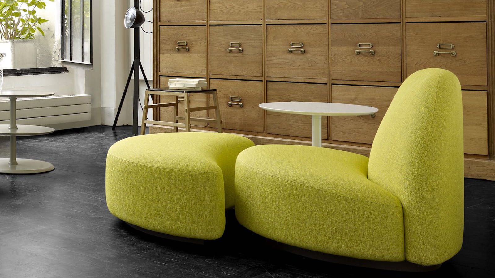 Fauteuil et ottoman Pierre Paulin