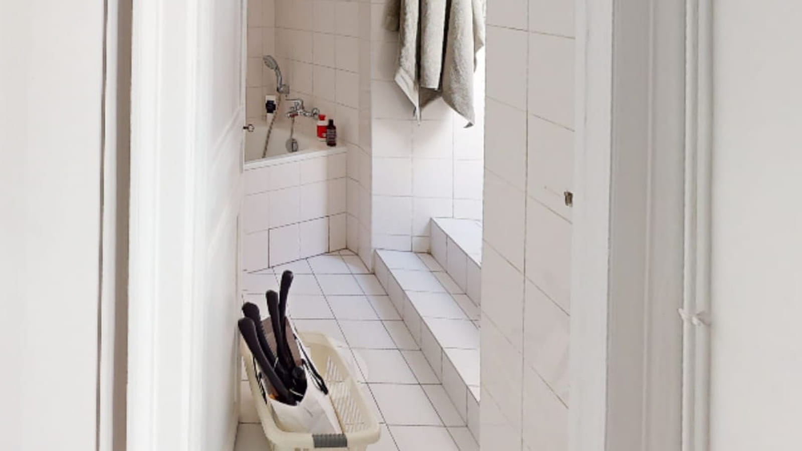 Salle de bains avant 