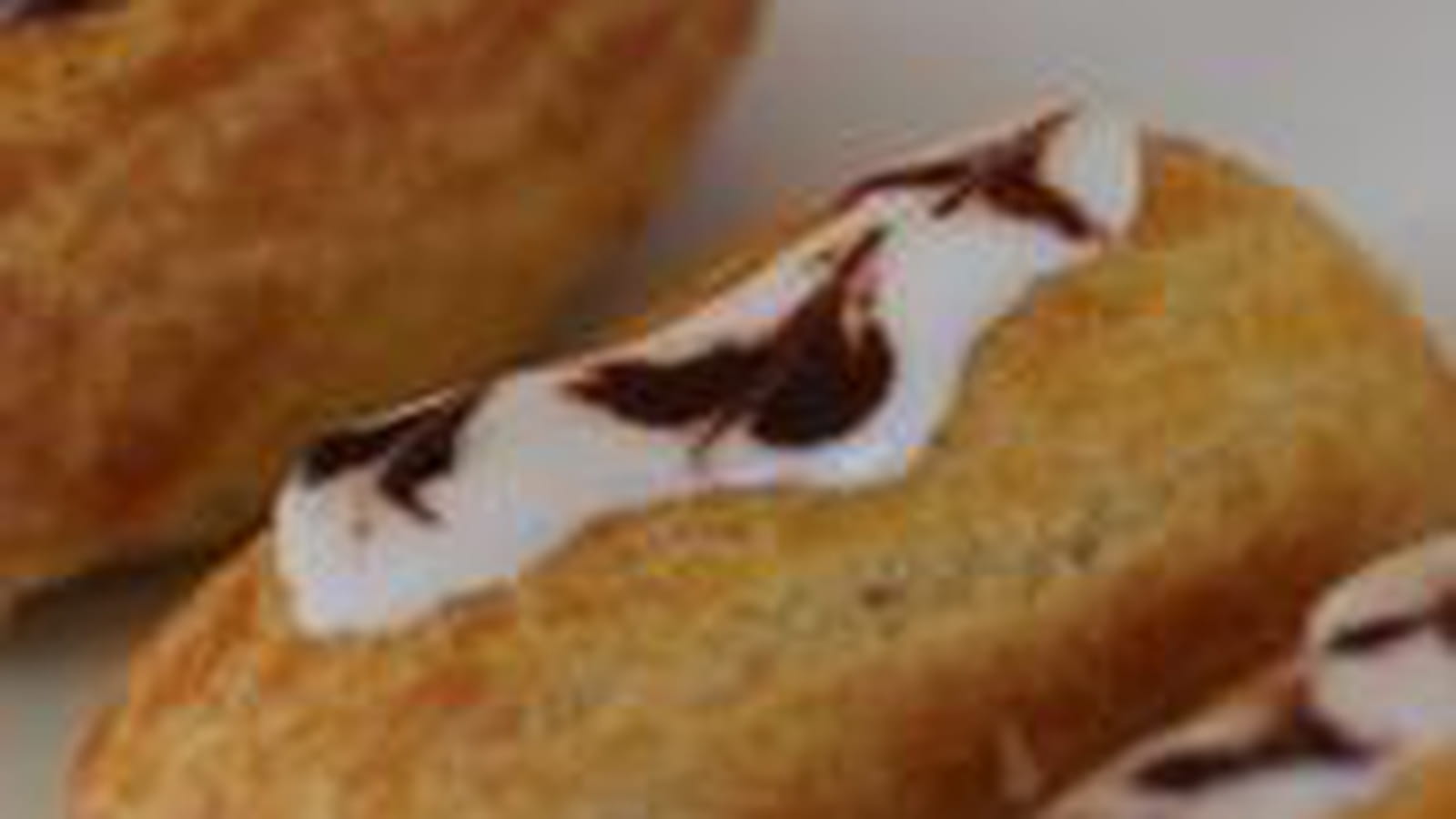 Eclair glaçage mille-feuille