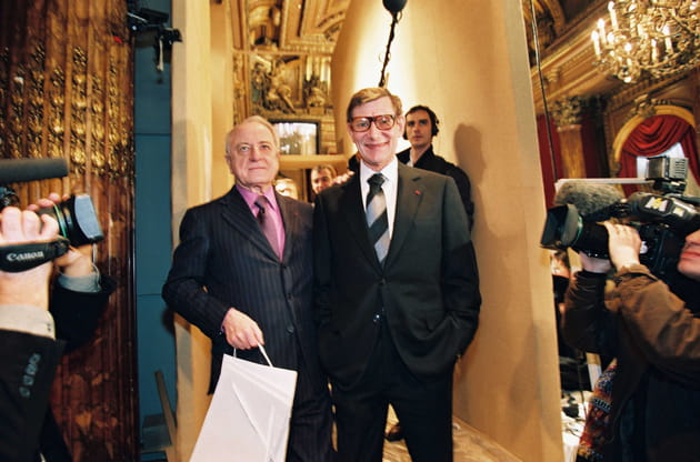 Pierre Bergé et Yves Saint Laurent