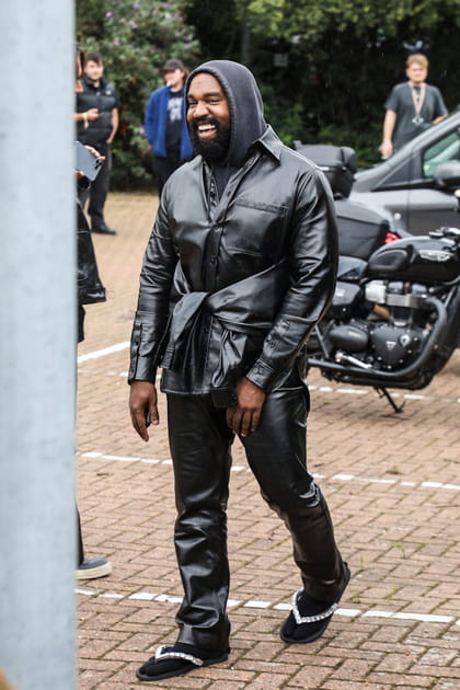 Kanye West au défilé Burberry