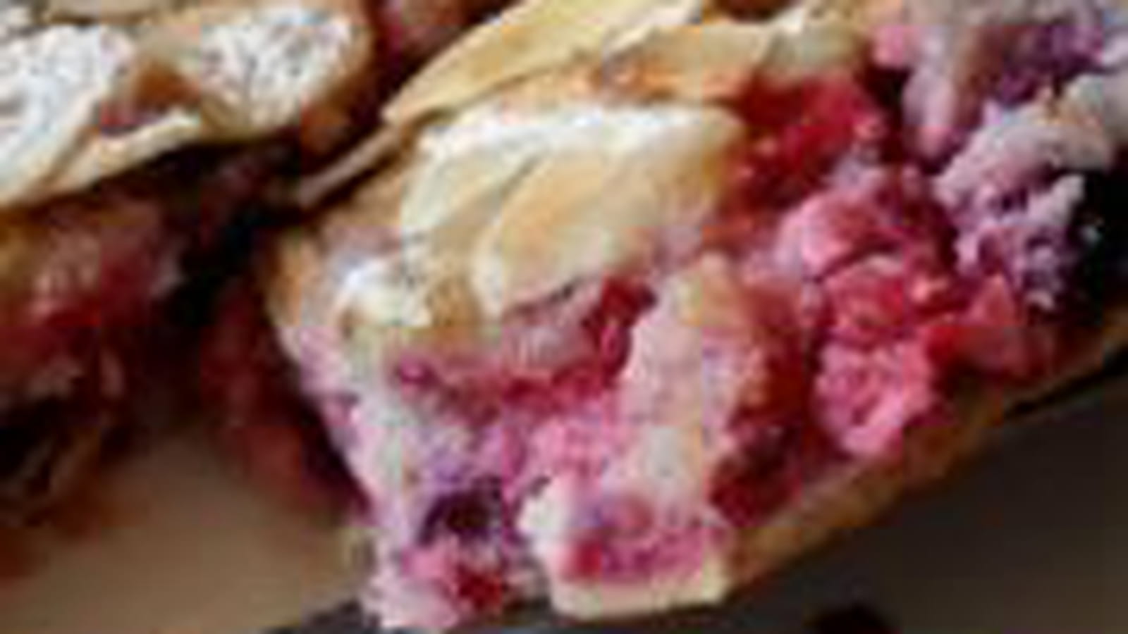 Tarte amandine baies rouges