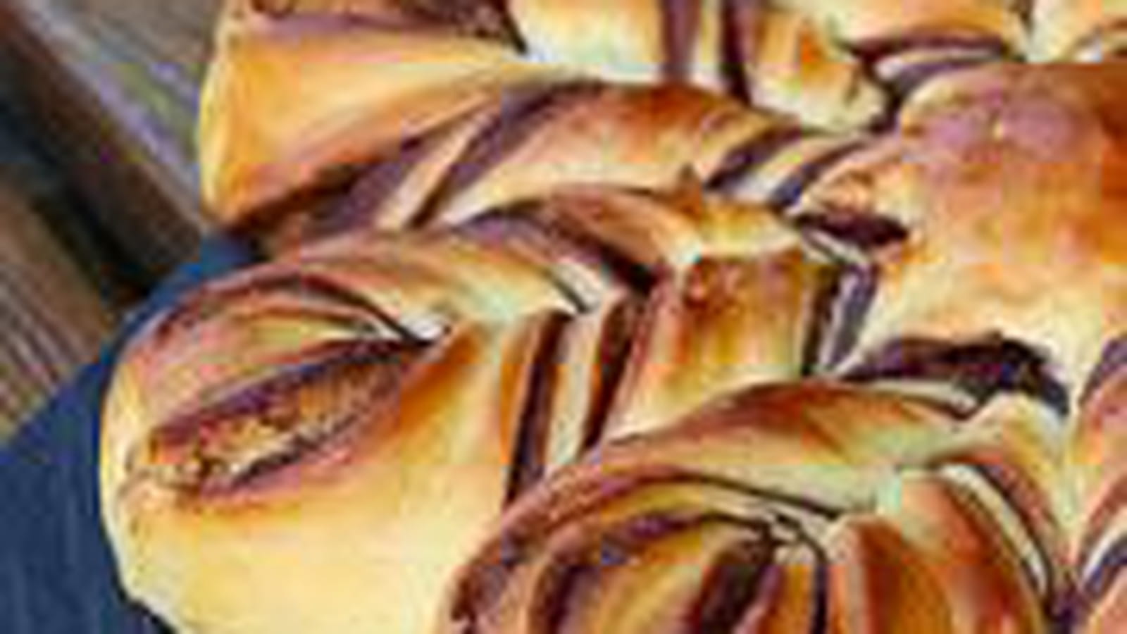 Brioche comme un flocon