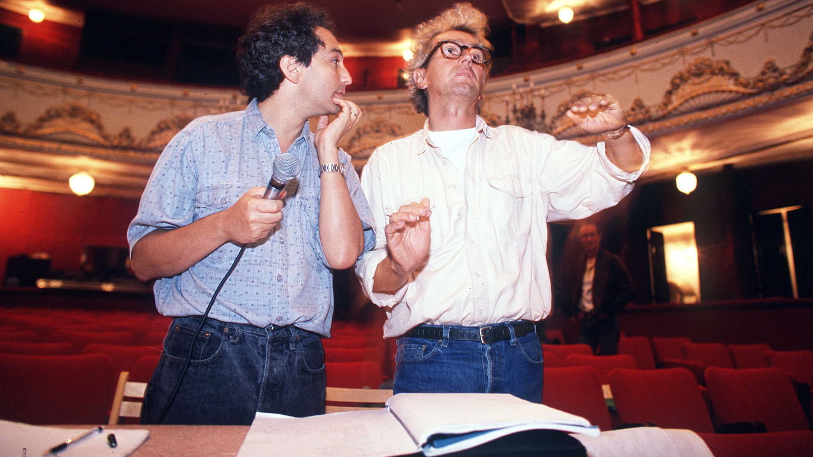 Avec Luc Plamondon