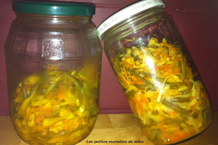 Recette Achards de légumes (Légume)