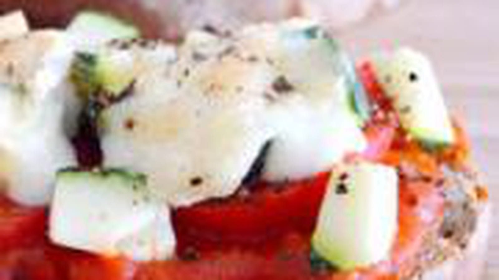 Tartine tomate cerise parmesan