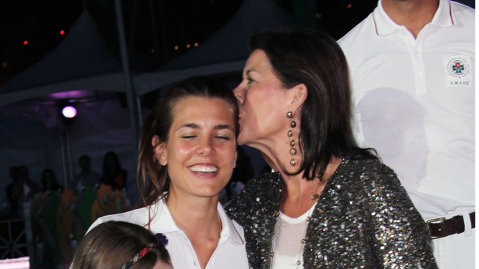 Avec Charlotte Casiraghi et Alexandra de Hanovre