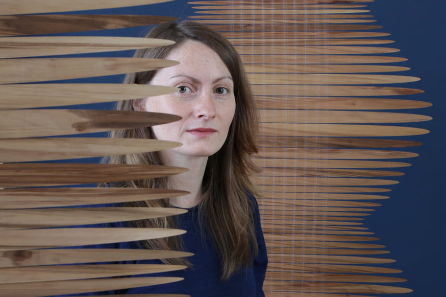Luce Couillet : "J'aime travailler la matière brute pour en faire un tissu précieux"