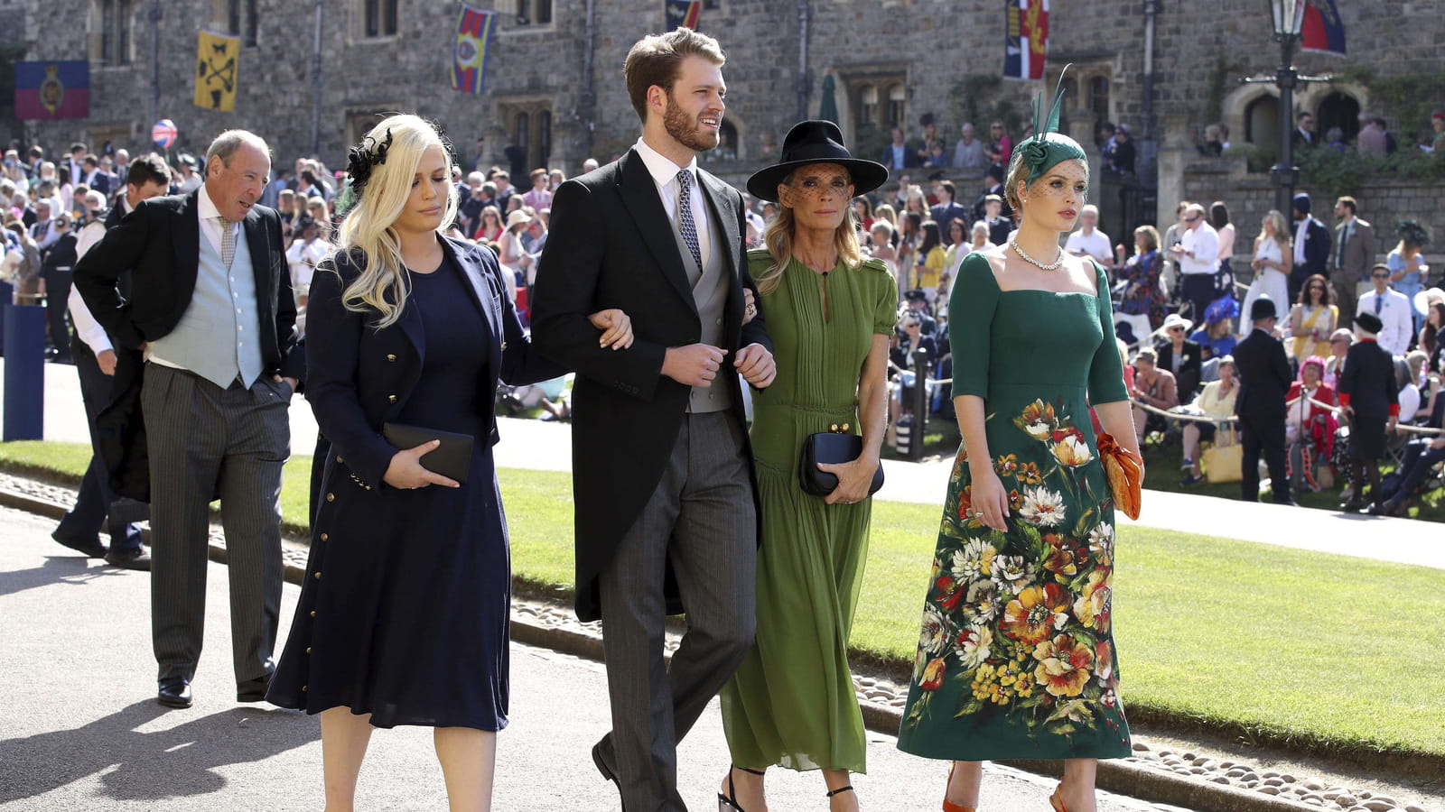 Eliza Spencer, Louis Spencer, Victoria Aitken et Kitty Spencer