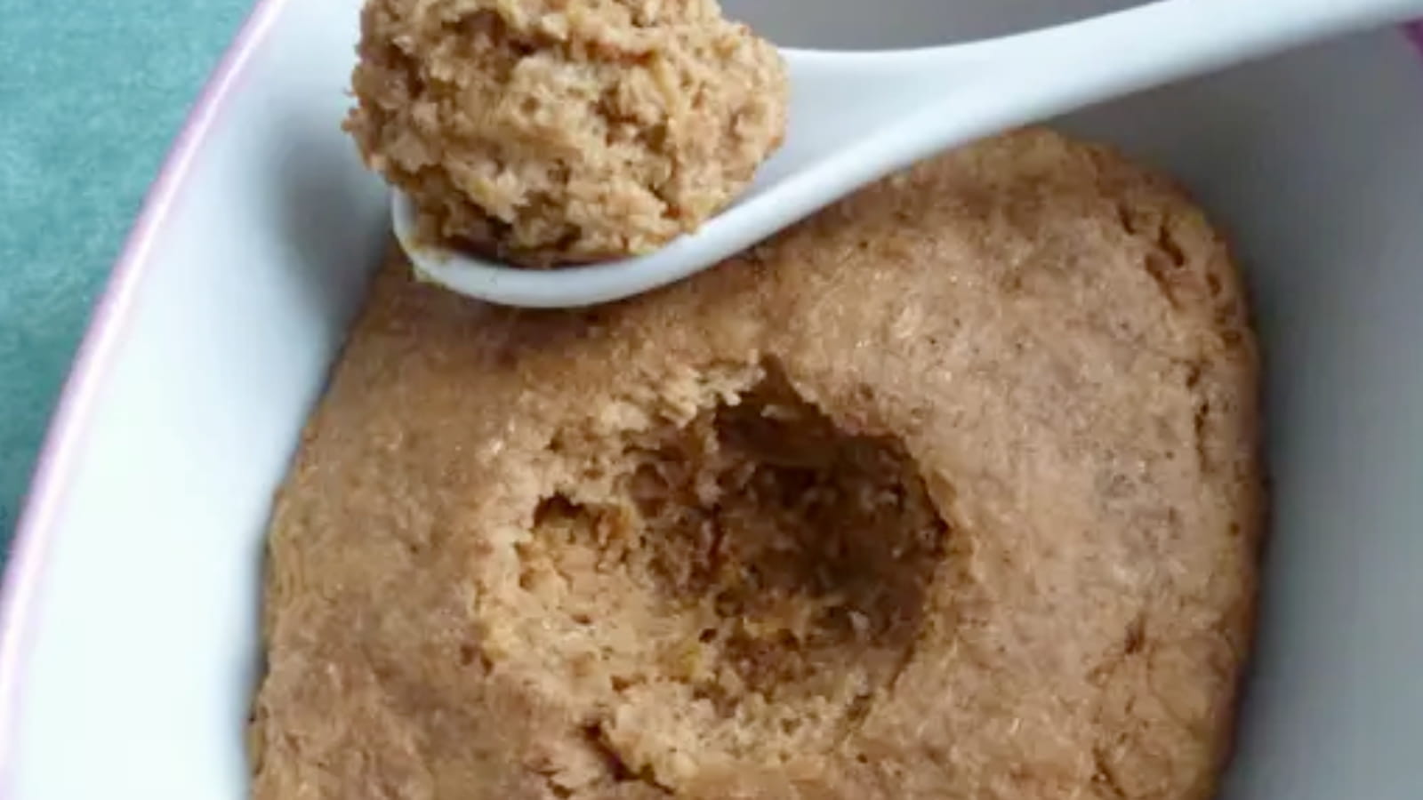 Bowl cake caramel aux flakes de blé complet et au psyllium