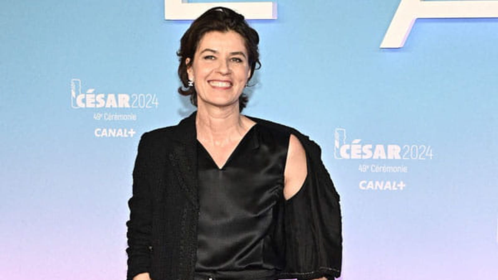 Irène Jacob le 23 février 2024.