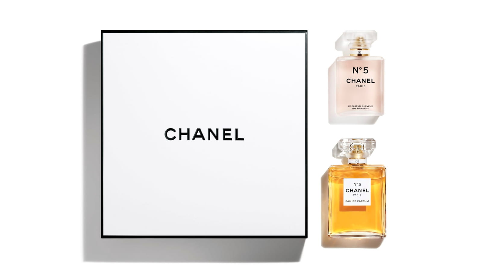 Coffret N°5 Eau de Parfum et Parfum Cheveux, Chanel