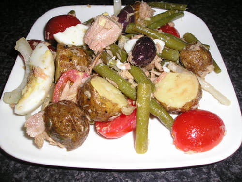 Salade de pommes de terre au thon