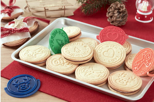 Biscuits de Noël fourrés au Nutella®