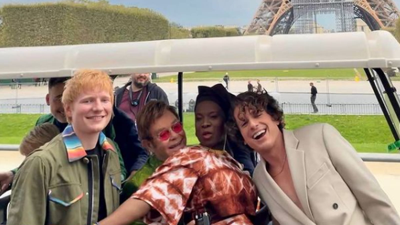 Ed Sheeran, Elton John, Angelique Kidjo et Charlie Puth