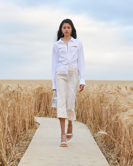 D&eacute;fil&eacute; Jacquemus printemps-&eacute;t&eacute; 2021, passage 15