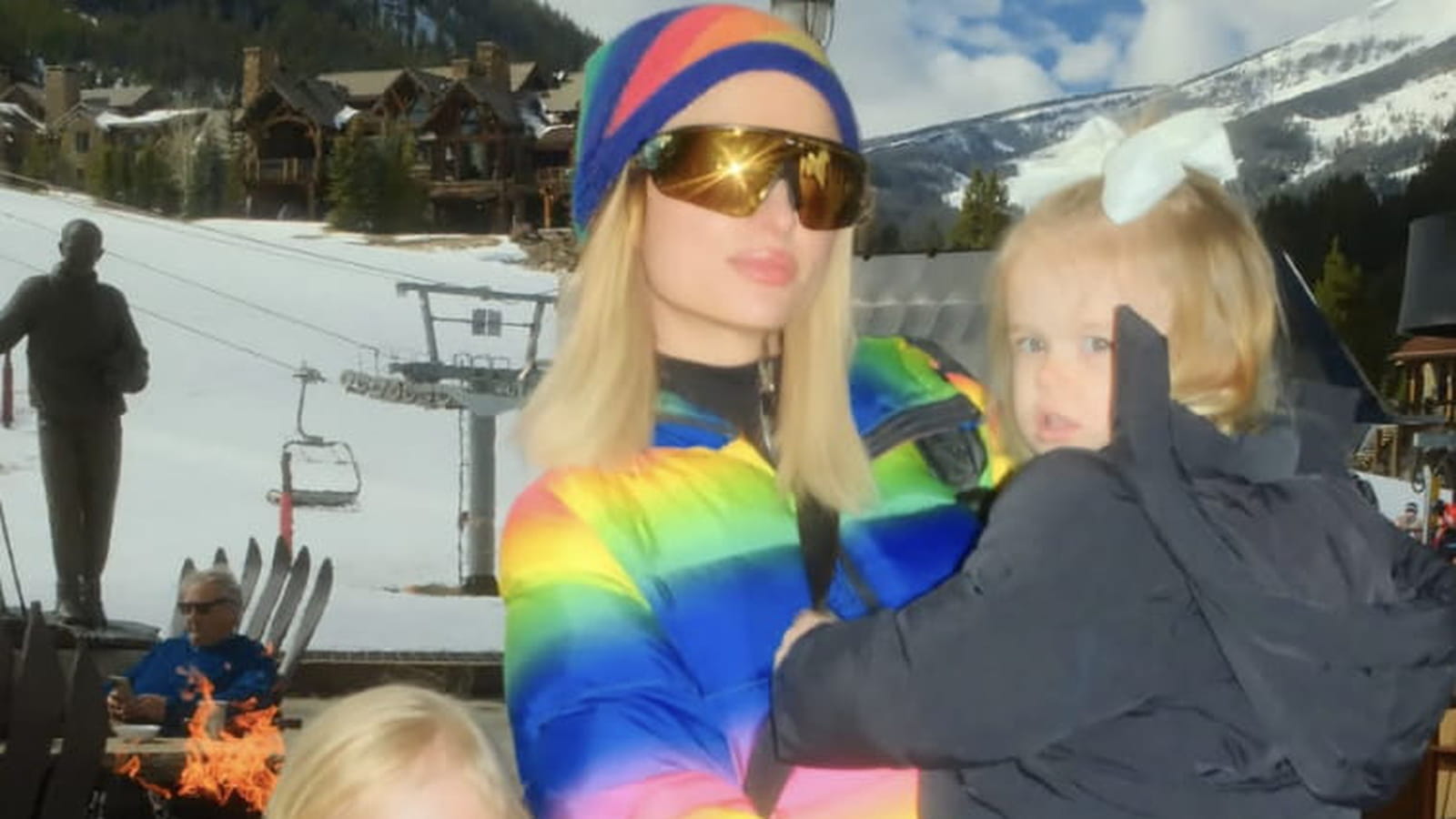 Paris Hilton et sa fille