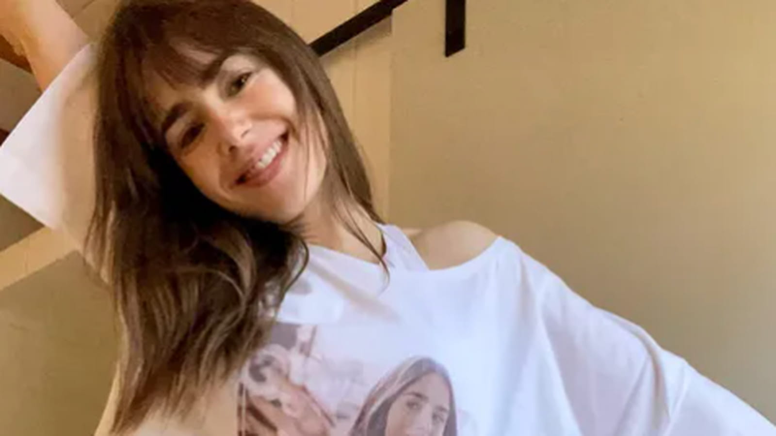 Lily Collins et son teint bonne mine naturel 