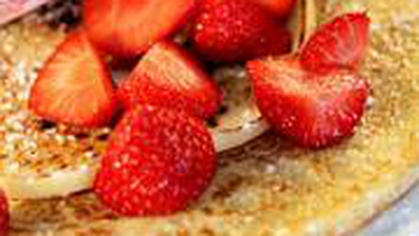 Pancake fraises et chantilly